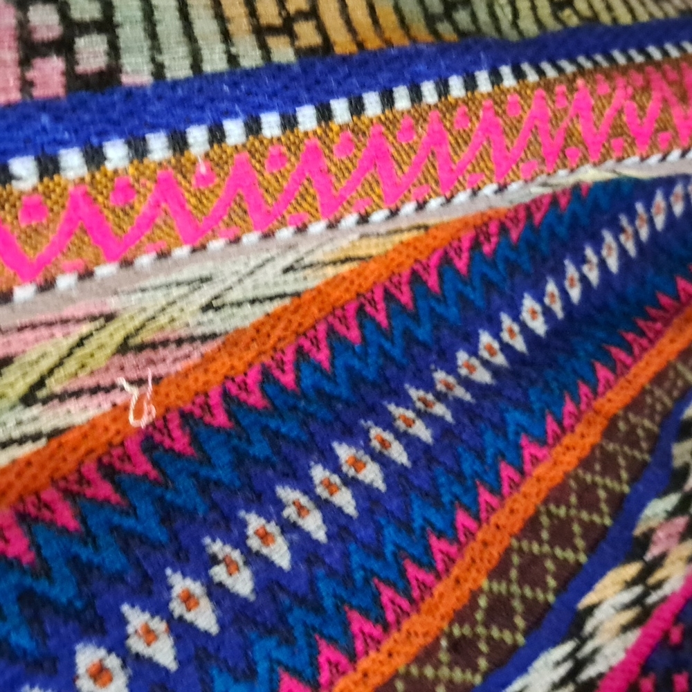 Multi color print Cape/Shawl - Picture 13 of 14